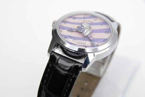 【 EXC+5 】 Seiko Disney Time 5000-8000 CHESIRE CAT Hand Winding Watch from JAPAN